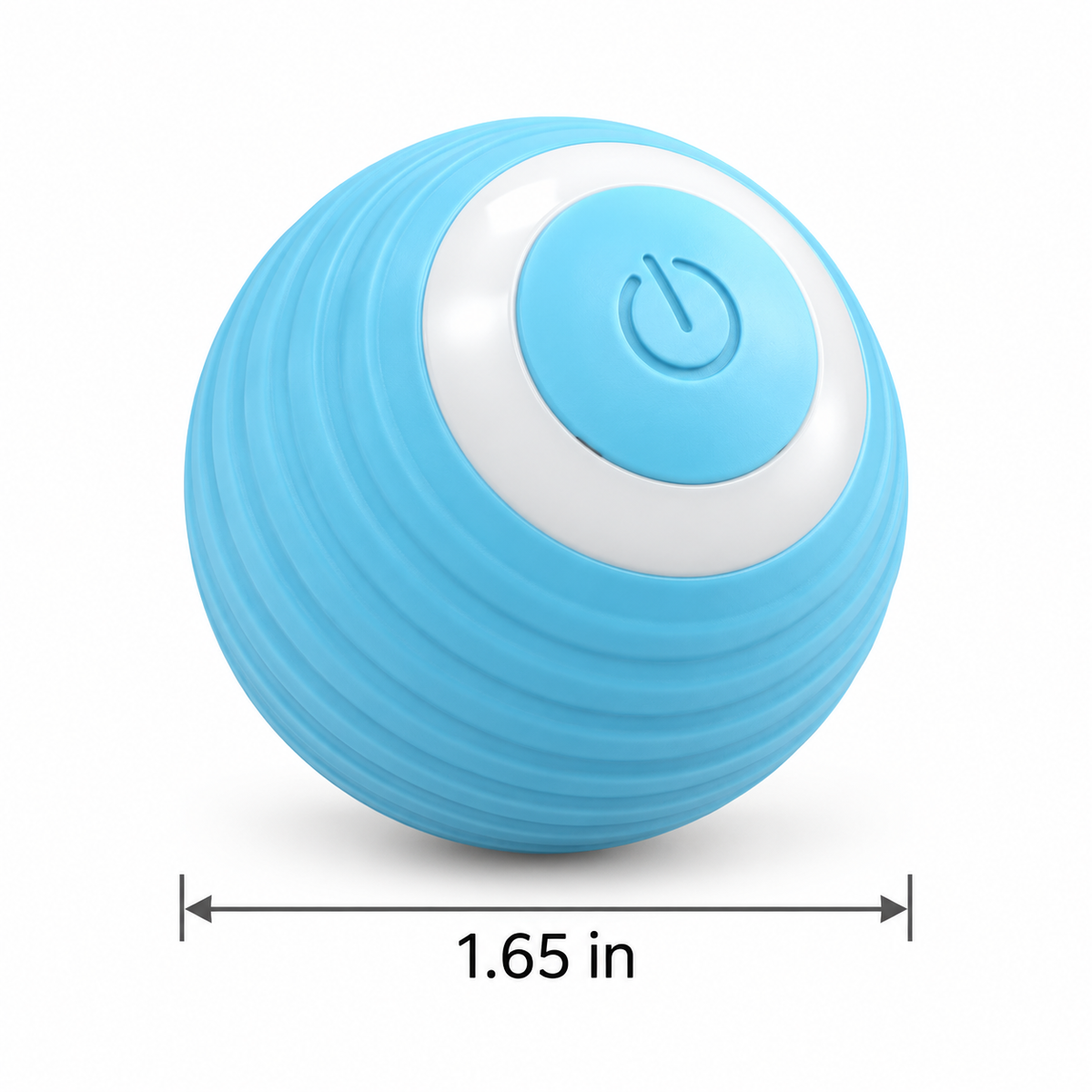 Sky Blue Interactive Cat Ball