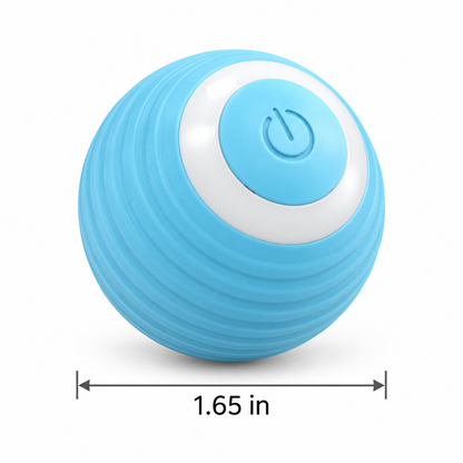 Sky Blue Interactive Cat Ball